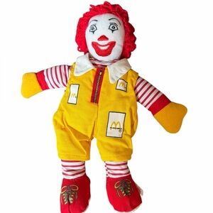 Vintage Ronald McDonald Bean Bag Plush 1996